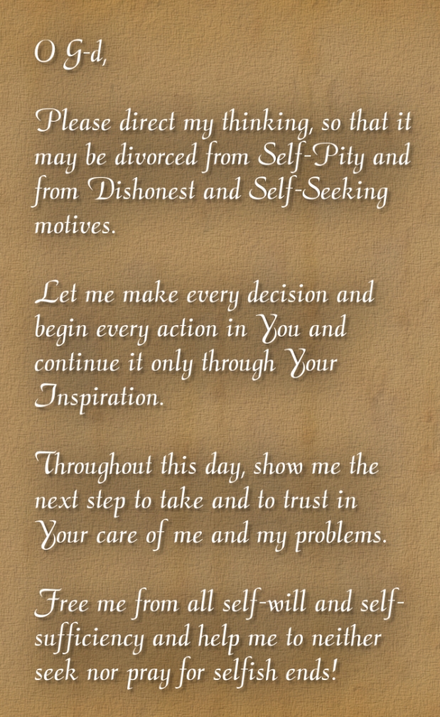 self-prayer
